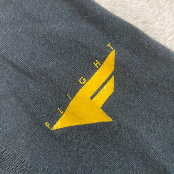 Nike Standard Fit Astronaut Jordan Flight T-shirt Men's Large Black Basketball - Picture 3 of 9